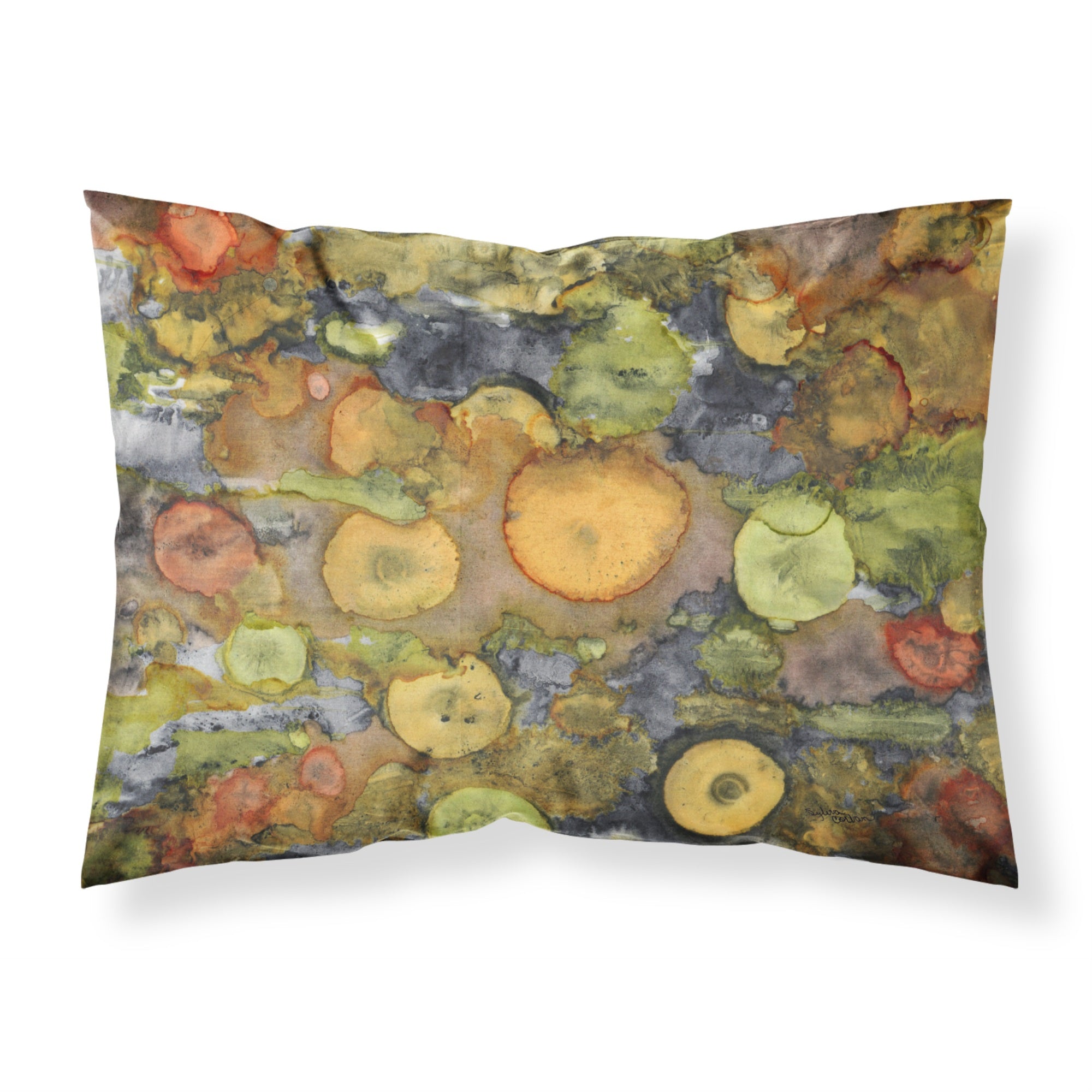 'Caroline'S Treasures Abstract With Mother Earth Fabric Standard Pillowcase 8966Pillowcase, Multicolor'