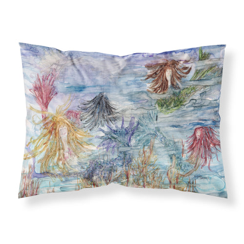 'Caroline'S Treasures Abstract Mermaid Water Fantasy Fabric Standard Pillowcase 8975Pillowcase, Multicolor'