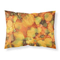 'Caroline'S Treasures Abstract In Orange And Greens Fabric Standard Pillowcase 8976Pillowcase, Multicolor'