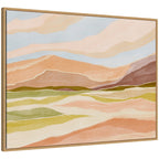 Sylvie Desert Dreams Framed Canvas by Nikita Jariwala