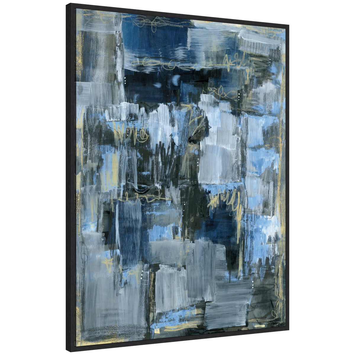 Sylvie Thunder Only Happens When its Raining Framed Canvas by Leah Nadeau