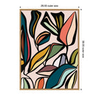 Fanciful Ficus Expansion by Alicia Bock Framed Canvas Wall Art Print