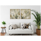 Olive Bloom No. 3 & No. 2 2 Piece Framed Canvas Wall Art Set by Amy Lighthall