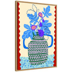 Sweet Fig Pot by Teresa Rego Framed Canvas Wall Art Print