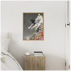 Sylvie Spring Skiing Framed Canvas by Sarah Eisenlohr