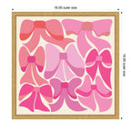 Sylvie Rain Bows 2 Framed Canvas by Carrie Cantwell
