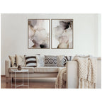 Smoke No. 1 & No. 2 2 Piece Framed Canvas Wall Art Set by Amy Lighthall