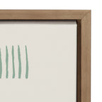 Sylvie Thinking of You Framed Canvas by Rachel Lee of My Dream Wall