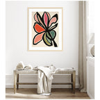 Framed Art Midnight Floral 1 by Alicia Bock