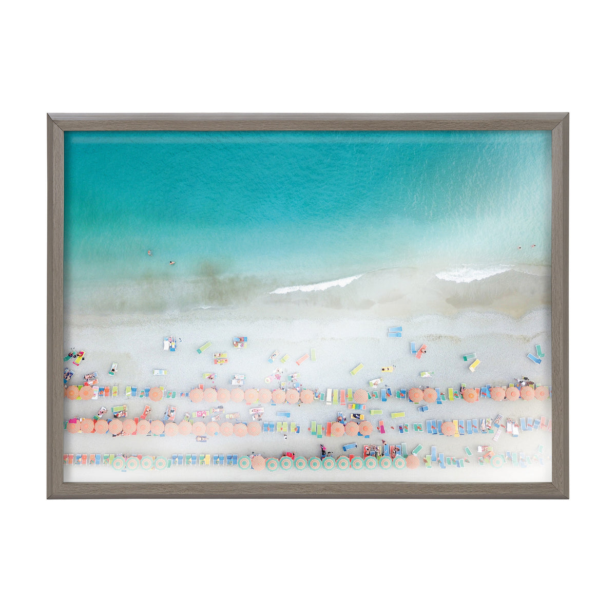 Blake Monterosso Framed Printed Glass by Rachel Bolgov