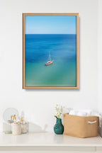 Blake A Lagos Sail Framed Printed Art by Rachel Bolgov