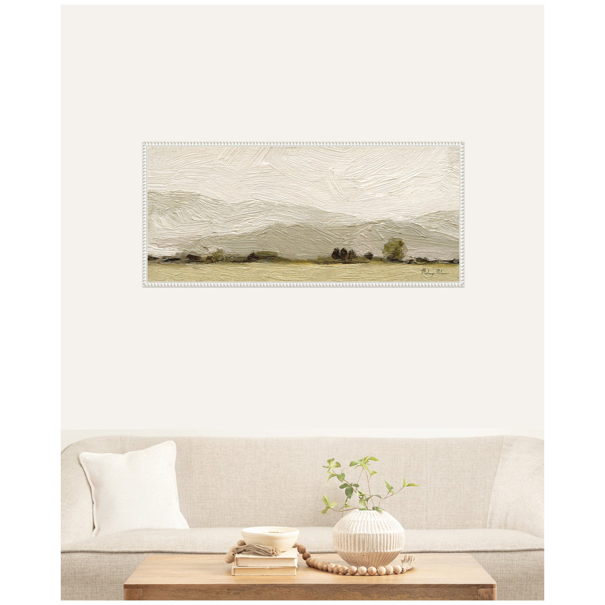 Petit Views No 8 Panel by Mackenzie Nelson Framed Canvas Wall Art Print