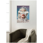 Moon Witch by Charlotte Brindley Framed Canvas Wall Art Print