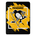 Pittsburgh Penguins Blanket 60X80 Raschel Digitize Design