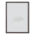 Blake Baby Elephant Bath Time with Rubber Ducky Framed Printed Glass by Amy Peterson Art Studio