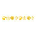 Foil DieCut Fall Streamer ( Pack Of 12 )