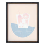 Blake Old Fashioned Framed Printed Art by Amber Leaders Designs