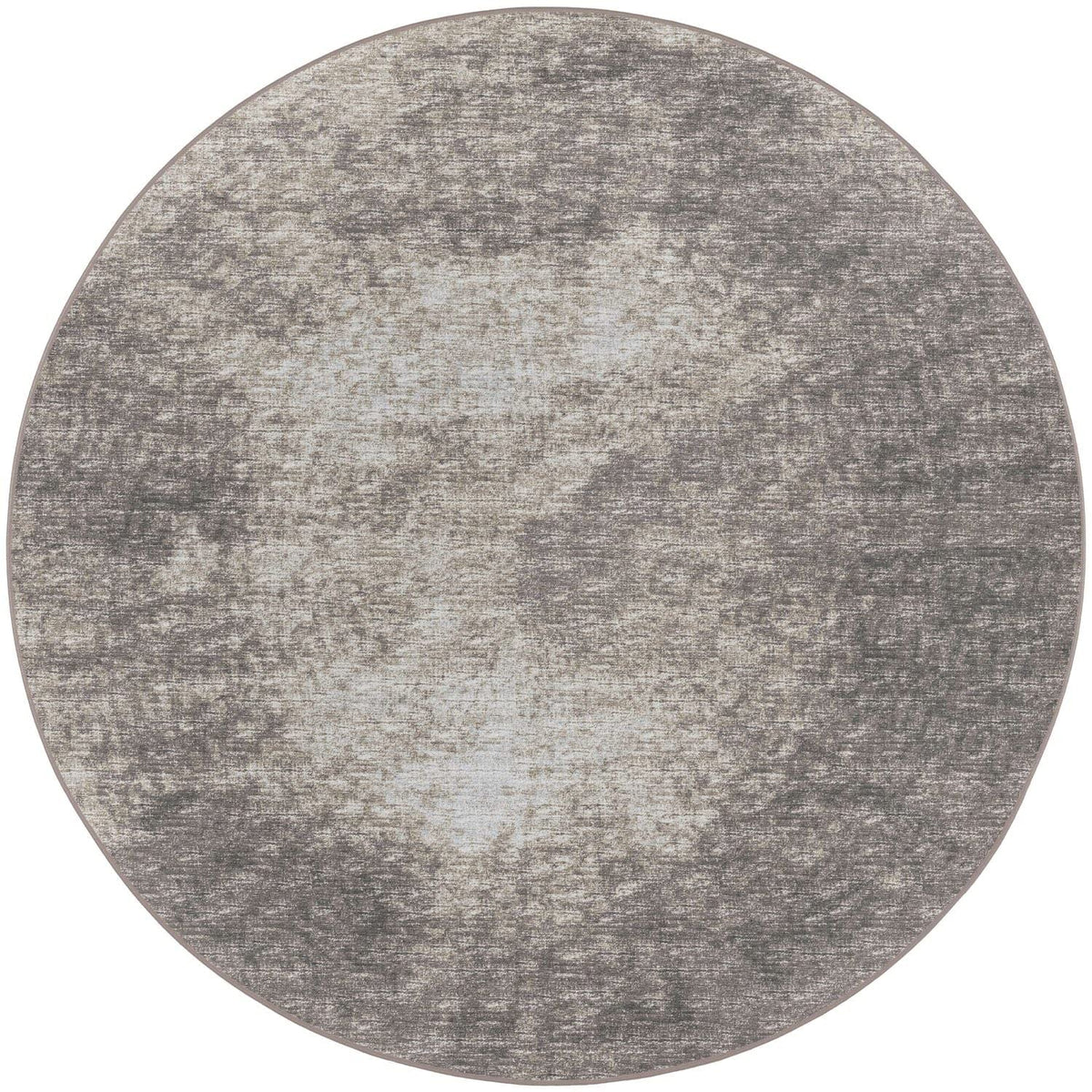 Winslow Wl1 Taupe Transitional Rug Round 8' X 8'