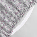 Elegant Comfort Luxury Soft Bed Sheets Paisley Pattern - 1500 Premium Hotel Quality Microfiber Softness Wrinkle And Fade Resistant (6-Piece) Bedding Set, Queen, Paisley Purple
