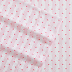 Betsey Johnson - Queen Bed Sheets, Soft & Lightweight Bedding, Fade & Wrinkle Resistant (Wonderland Stripe Pink, Queen)