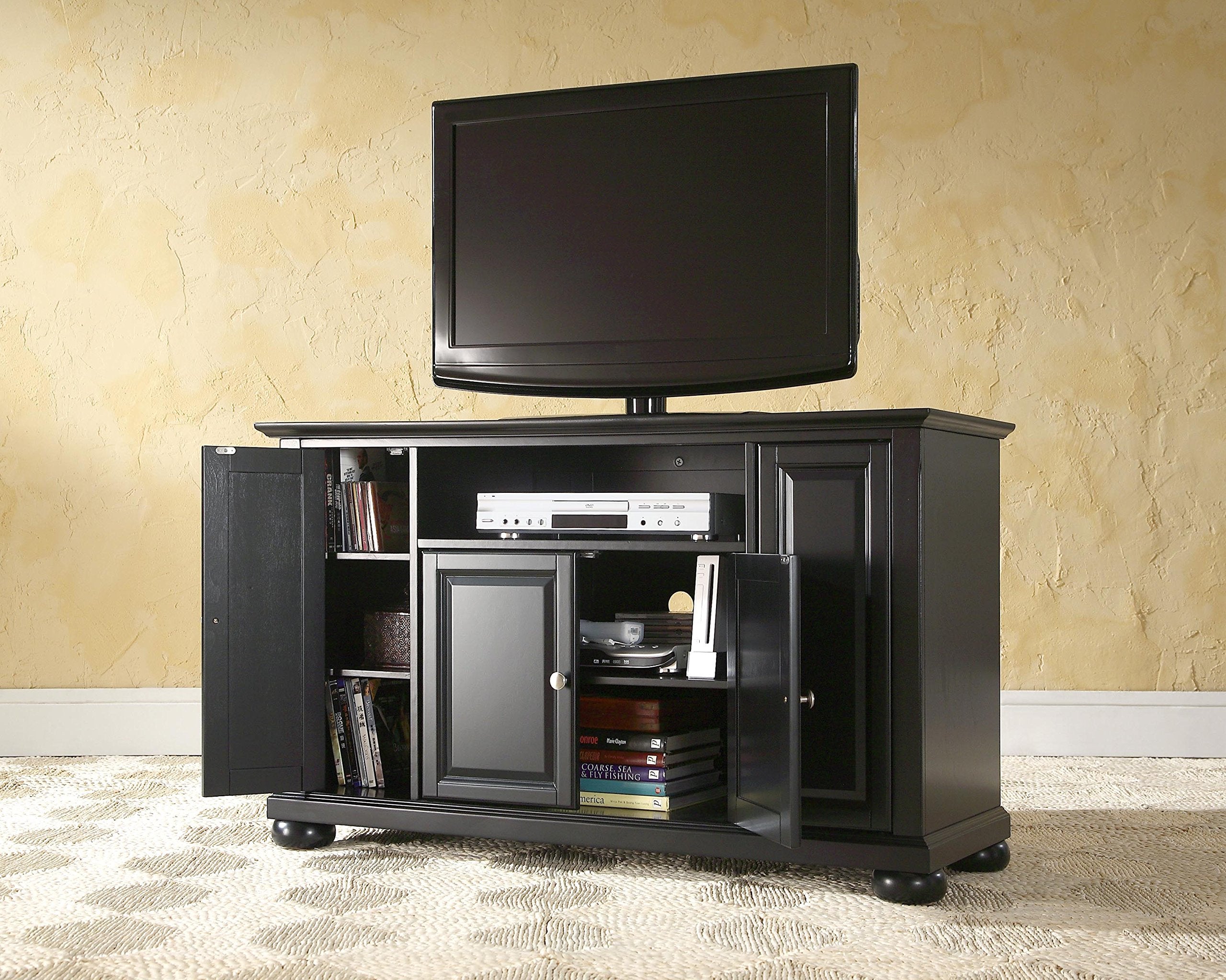 Crosley Furniture Alexandria 48-inch TV Stand - Classic Cherry