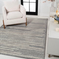 JONATHAN Y MOH207G-3 Khalil Modern Berber Stripe Area Rug, Contemporary, Bohemian, Scandinavian, Minimalistic, Rustic for Living