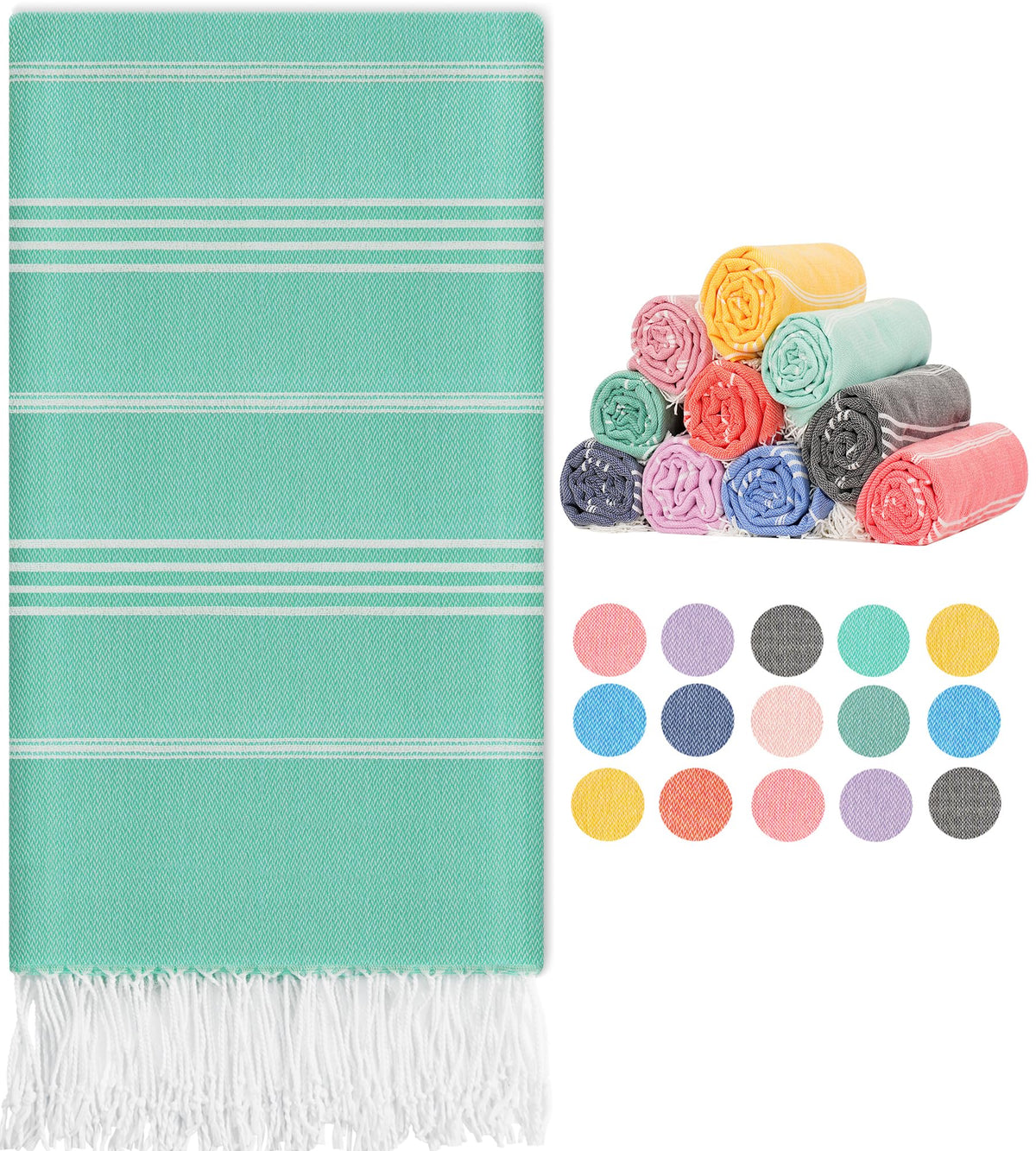 Turkish Beach Towels Swim Towel Long Lounge Chair Accessories Oversized Sand Free Compact Beach Umbrella Tent Shelter Canopy Cha
