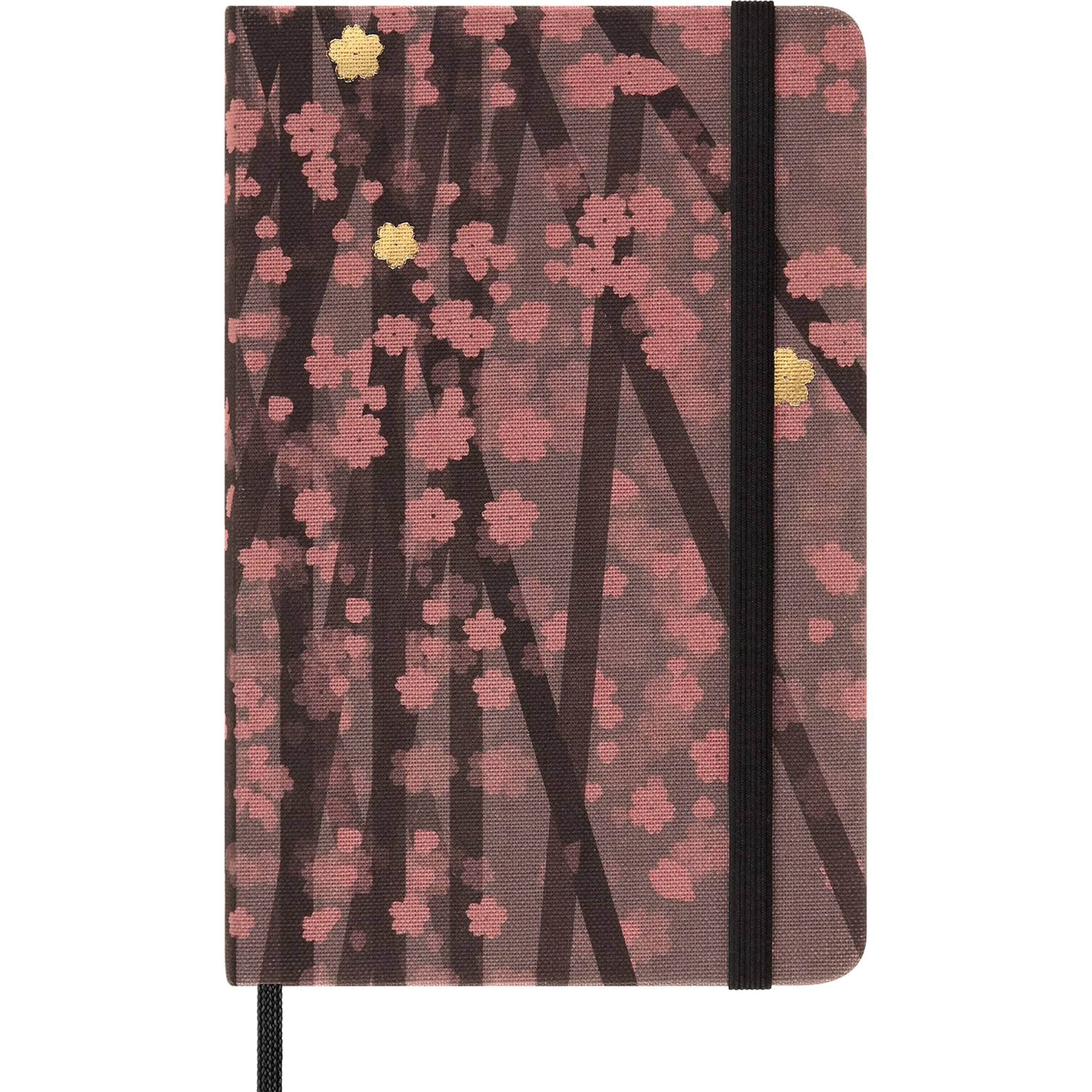 Moleskine Limited Edition Sakura Notebook, Hard Cover, Pocket (3.5' X 5.5'), Ruled/Lined, Floral, 176 Pages