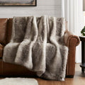 Hyde Lane Ultra Long Pile Faux Fur Throw Blanket, Luxury Fluffy Blankets For Couch Sofa Home Decor, Soft Fuzzy Plush Throws, Str