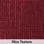 Miulee Burlap Linen Throw Pillow Covers 20X20 Inch Christmas Burgundy Red Decorative Pillow Covers Modern Farmhouse Pillowcases