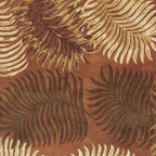 HomeRoots 30' X 50' Wool Rust Area Rug