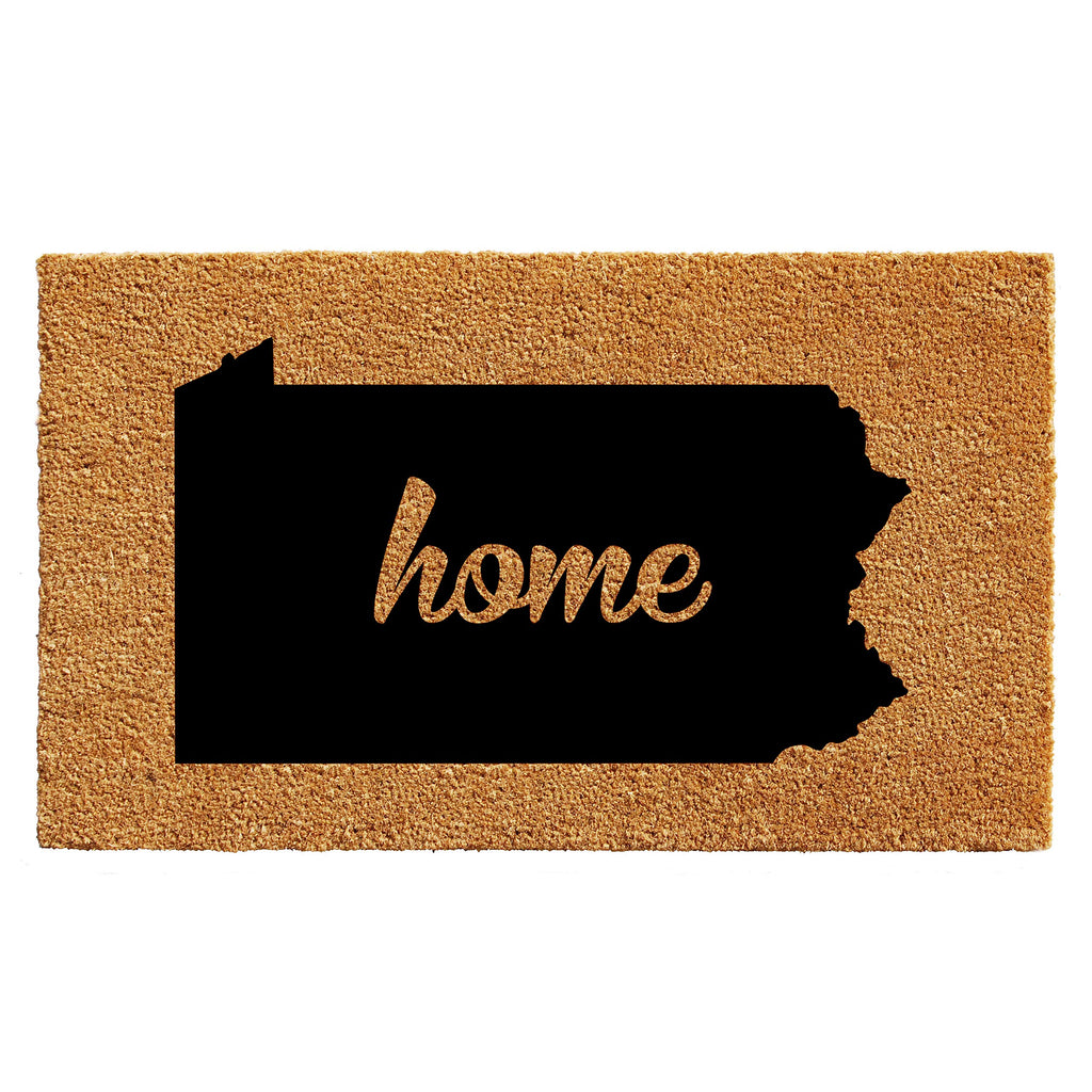 Calloway Mills 105402436 Pennsylvania Doormat, 24' X 36', Natural/Black