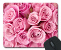 Pink Rose Rectangle Non-Slip Rubber Mouse Pad Mousepad Mat