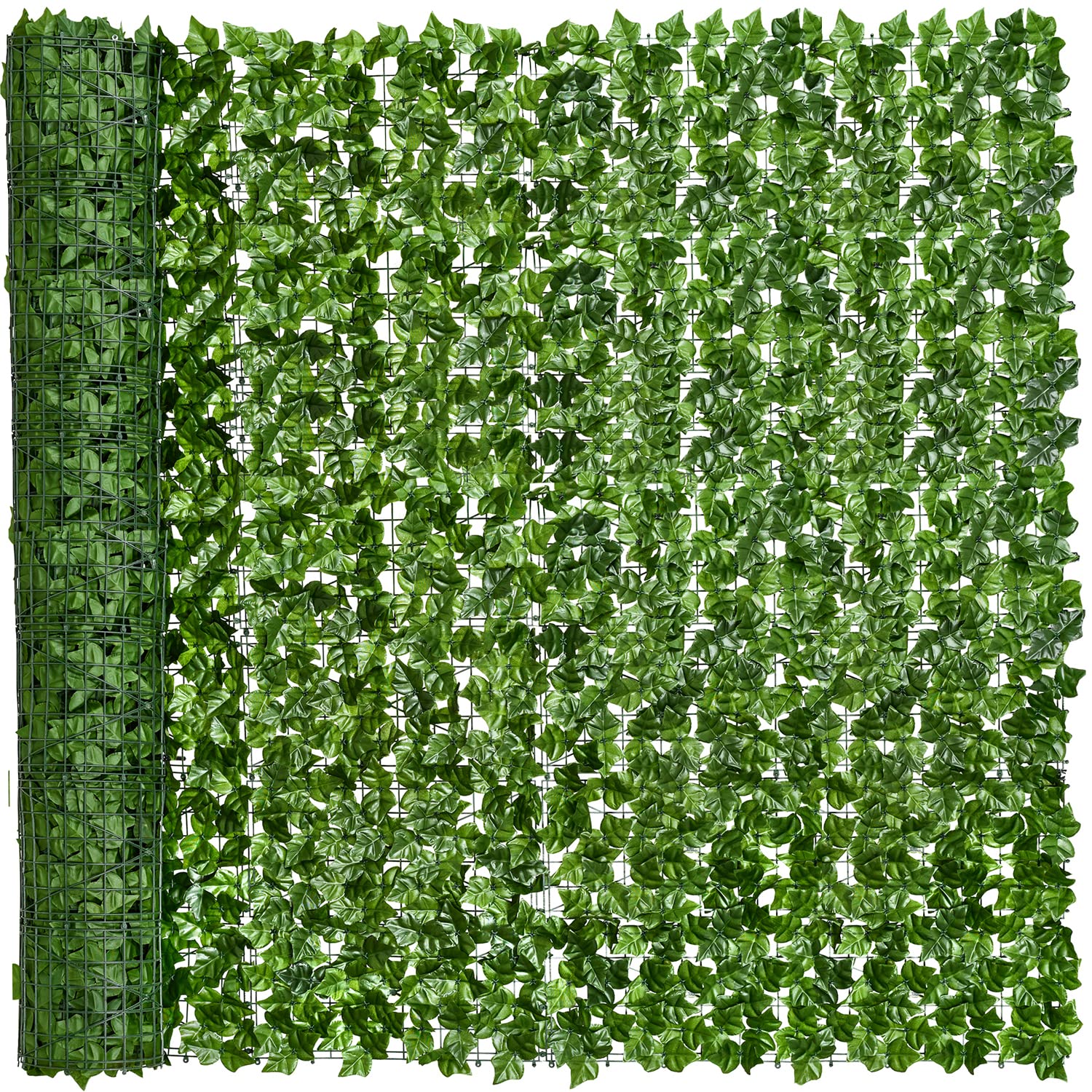 Dearhouse Artificial Ivy Privacy Fence, 157.5X78.7Inch Artificial Hedges Fence And Faux Ivy Leaf Decoration For Outdoor Decor, H