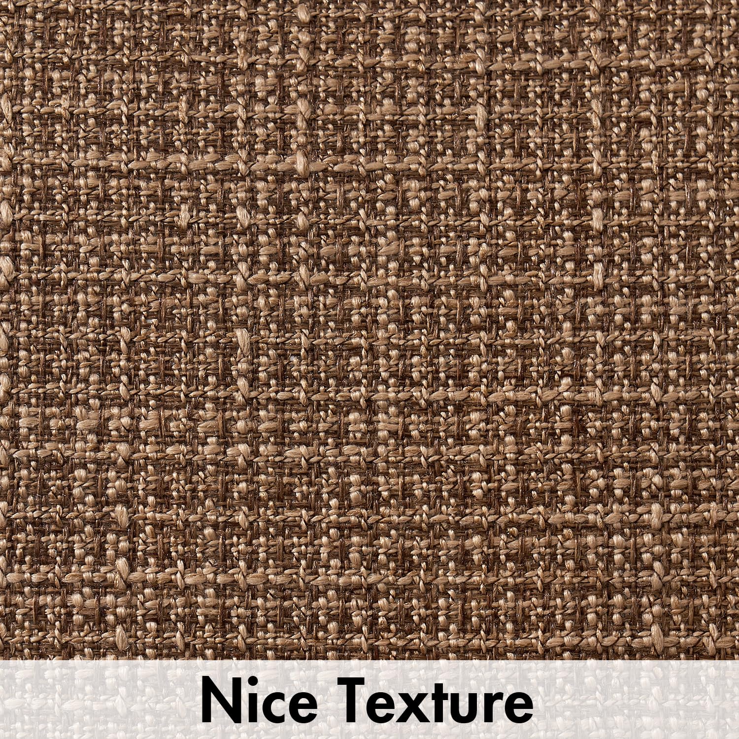 Miulee Burlap Linen Throw Pillow Covers 18X18 Inch Brown Decorative Pillow Covers Modern Farmhouse Pillowcases Soft Accent Cushi