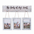 MONT PLEASANT 4X6 Picture Frames Farmhouse Rustic Vintage Distressed Solid Wood Photo Frame with HD plexiglass Hanging Picture F