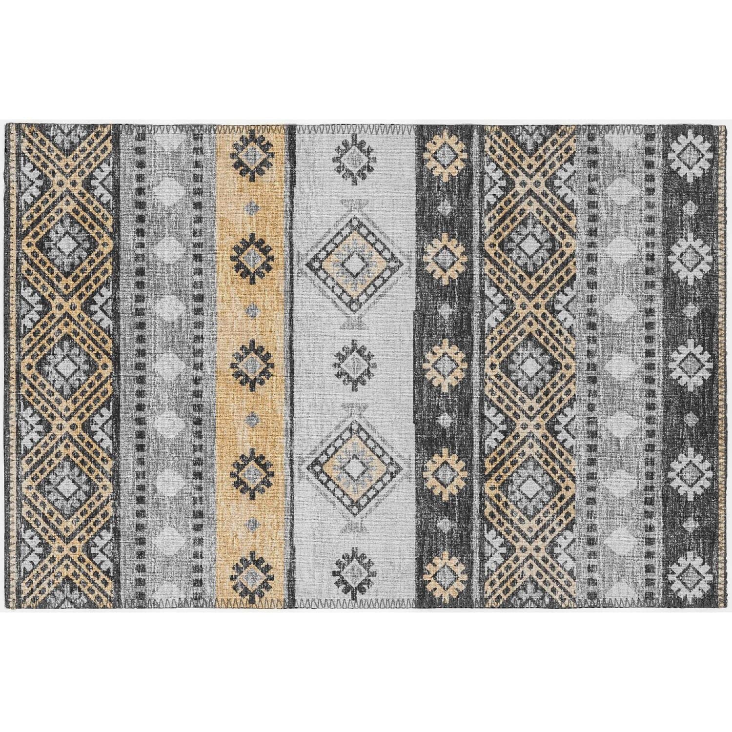 Sedona Sn12 Grey Transitional Rug Rectangle 8' X 10'