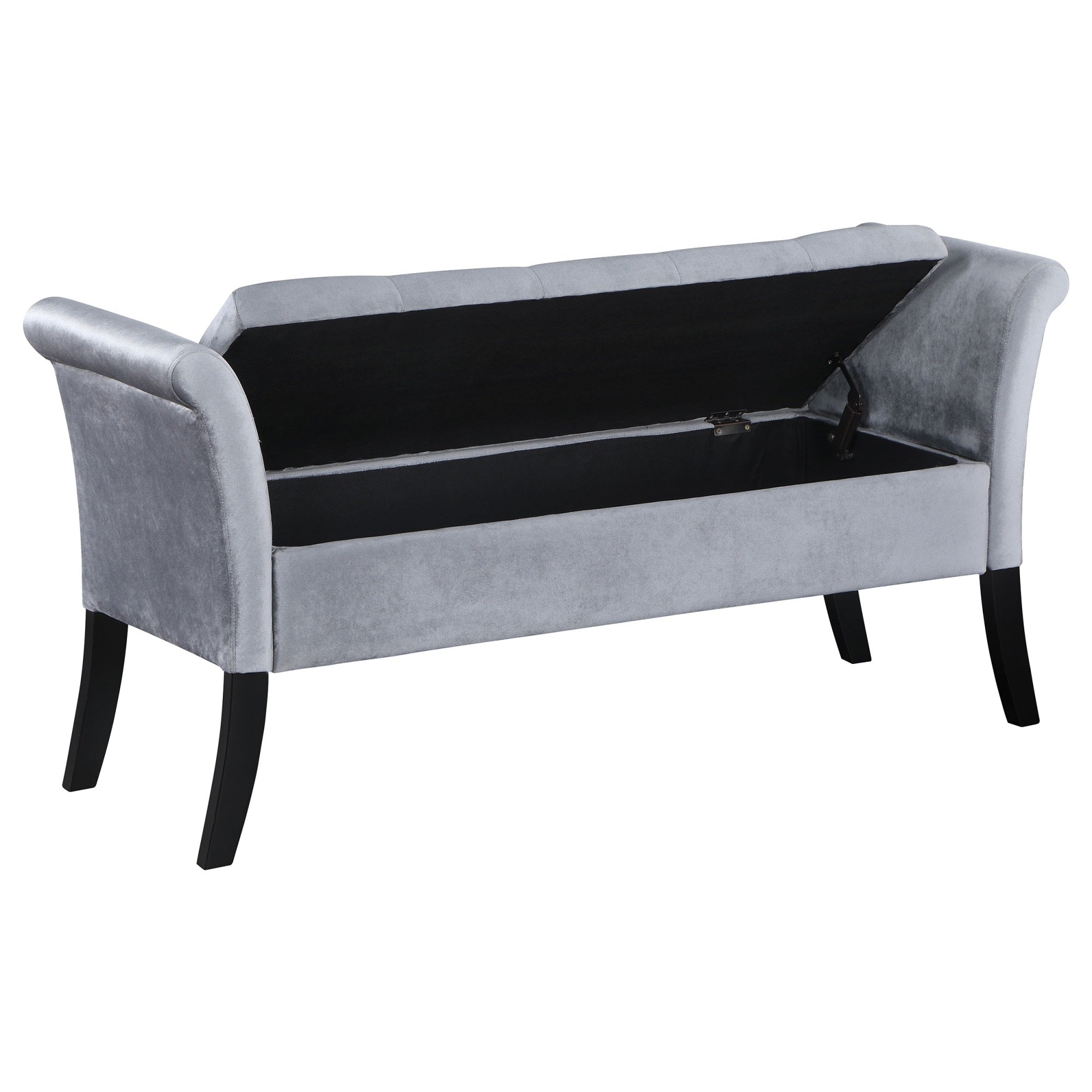 Coaster Farrah Storage Bench, Silver