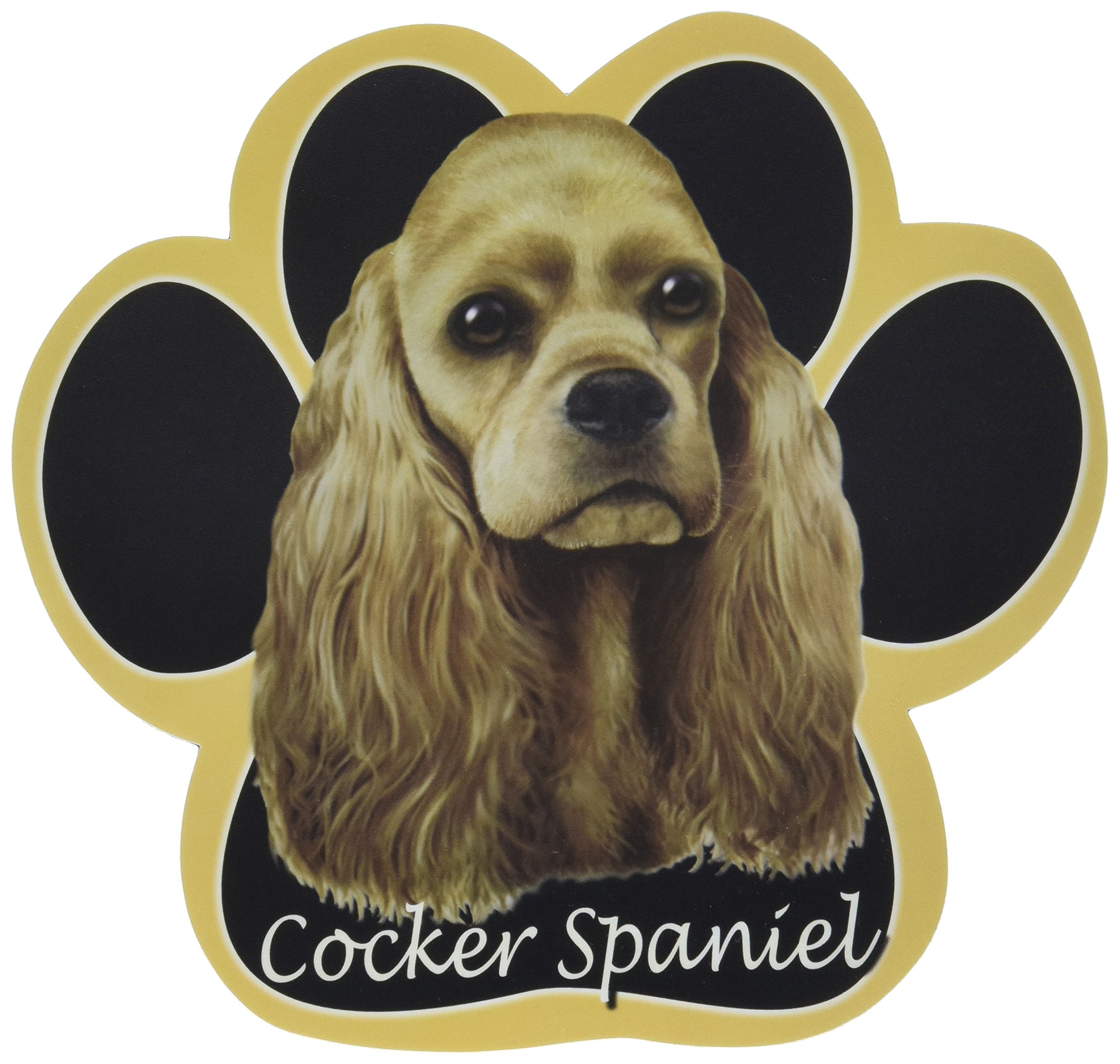 Cocker Spaniel Dog Paw Non-Slip Mousepad