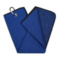 Mile High Life  Tri-fold Microfiber Golf Towel  Innovative Dual Side Design w/Dirt Scrub Side and Soft Cleaning Side  Light Weig