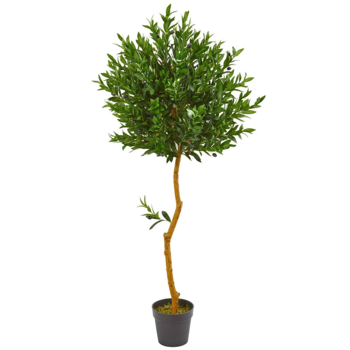 58 Olive Topiary Artificial Tree Uv Resistant (Indoor/Outdoor)
