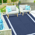 Ogrmar 5X8 Ft Reversible Mats, Outdoor Rug For Patio Clearance, Waterproof Carpet, Plastic Straw Rug For Indoor Outdoor, Floor M