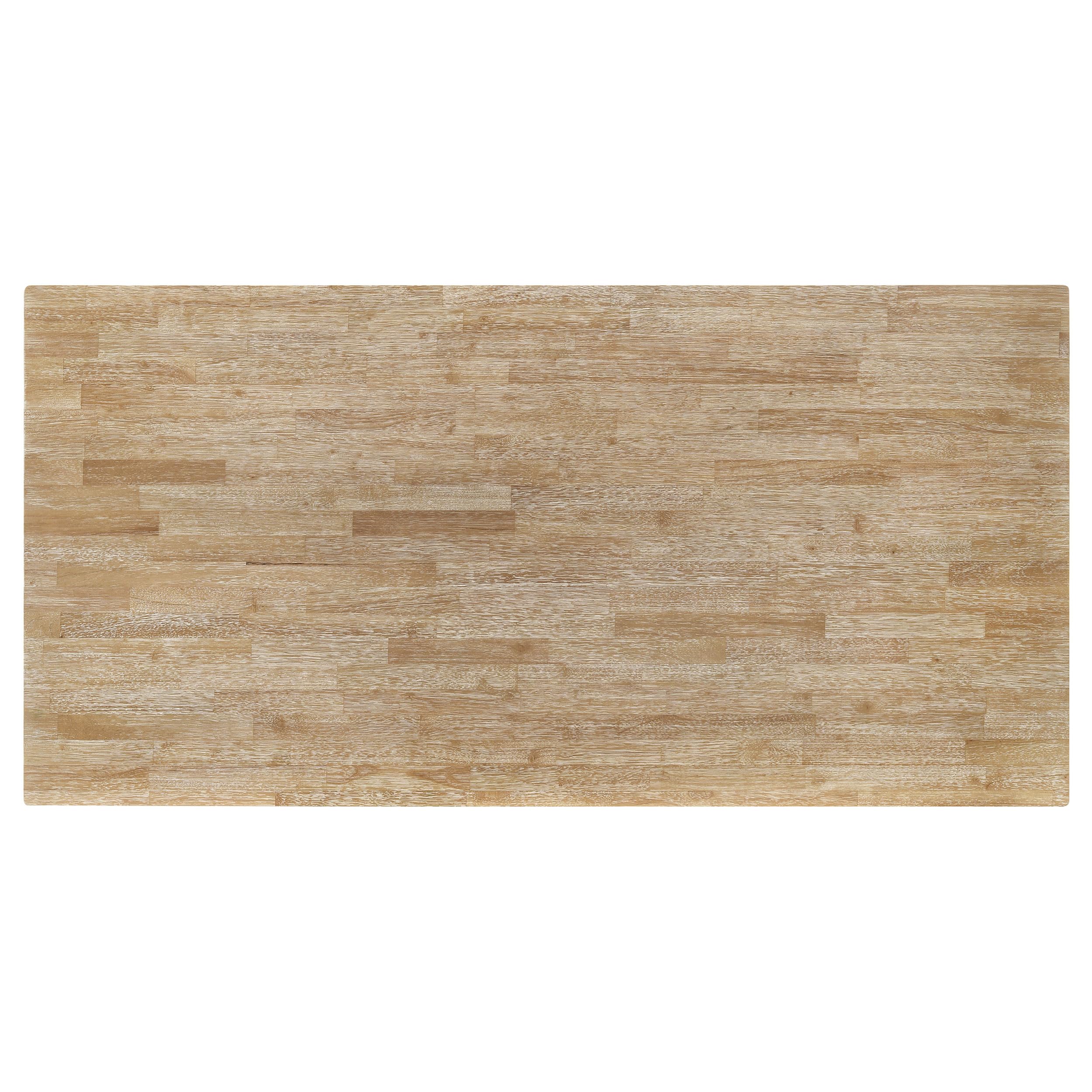 Coaster Home Furnishings Hollis Rectangular Counter Height Dining Table Brown and White