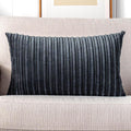 Ugasa Velvet Pillow Covers Striped Decorative Throw Pillow Cover Cushion Case With Hidden Zipper For Home Couch/Bedroom/Car, Sof