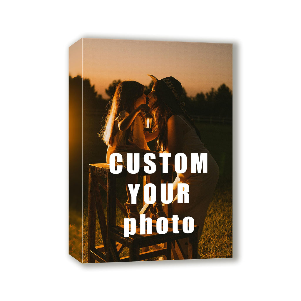 Personalized Custom Canvas Prints (Framed Canvas, 16'' x 16'') - Custom Canvas Print with Your Photo - Perfect for Home Decor, G