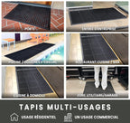 Envelor Anti Fatigue Rubber Floor Mat Non-Slip Restaurant Mat For Floors Bar Drainage Mat Doormat Utility Garage Home Slip Pool Entry 24 X 36 Inches