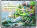 Manual Inspirational Collection 50 X 60-Inch Tapestry Throw With Verse, Guardian Of The Sea By Nicky Boehme