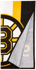 Northwest NHL Boston Bruins Beach Towel, 30 x 60, Zone Read