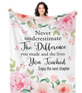 Bariceneth Retirement Gifts For Woman Blanket 60' X 80', Farewell Gifts For Coworkers, New Job Farewell Decorations, Coworker