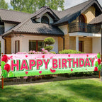 KatchOn, Large Watermelon Birthday Banner - 120x20 Inch | One In A Melon Party Decorations | Watermelon Yard Banner, Watermelon 